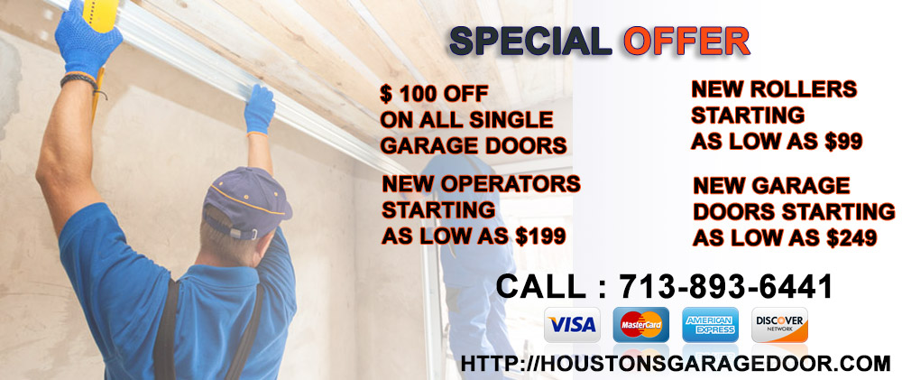 Houstons Garage Door TX Special Offers
